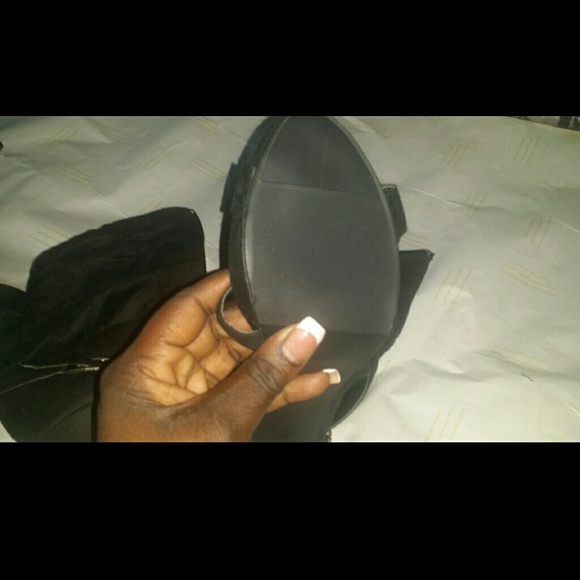 Black boot sandals - Picture 2 of 2