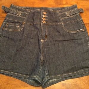High Waisted Jean Shorts
