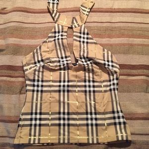 Burberry halter top
