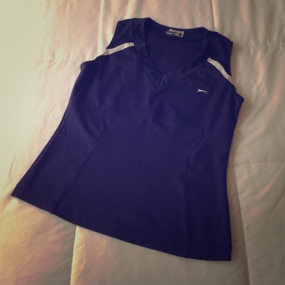 Final Price - Navy Slazenger Tennis Shirt