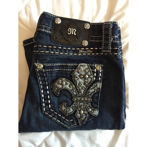 Miss me dark wash skinny jeans💕