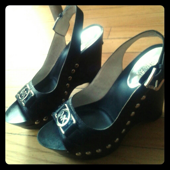 Michael kors worn once, beautiful summer wedges - Picture 1 of 4