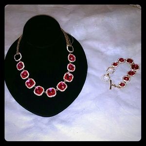 Costume luxary jewelry 2 pcs set