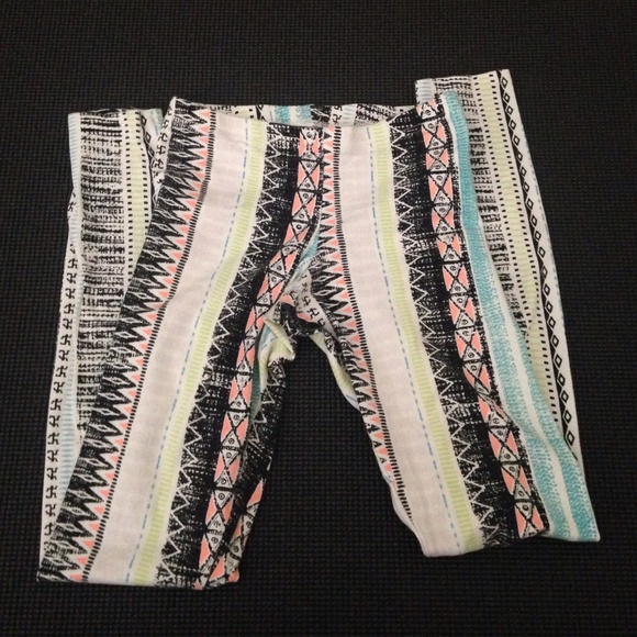 retro print leggings