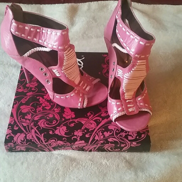 Summer ready open toe heels