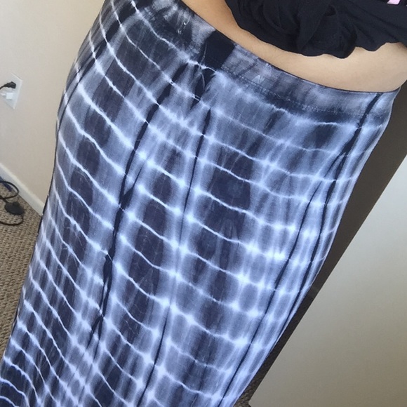 Tie-Dye print Maxi-Skirt