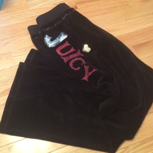 Girls Juicy velour track pant