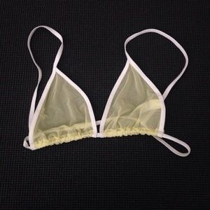 American apparel mesh bra