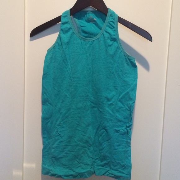 Teal athletic tank