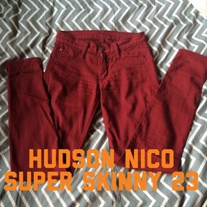 Hudson Nico Midrise Super Skinny Jean 23