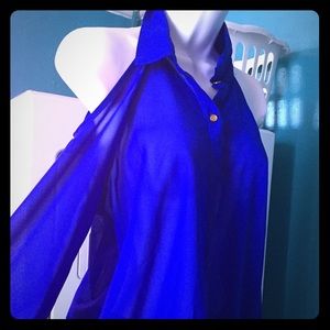 Royal Blue sheer too