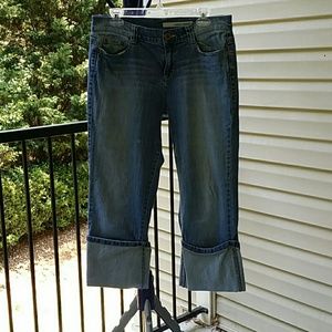 DKNY jean capris