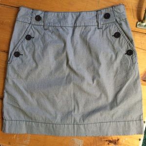 Engineer print skirt