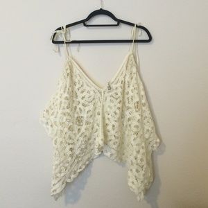 Free People crochet tank