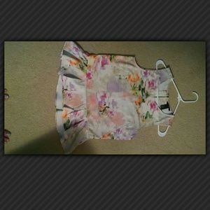 Tied dye Peplum H&M Tank