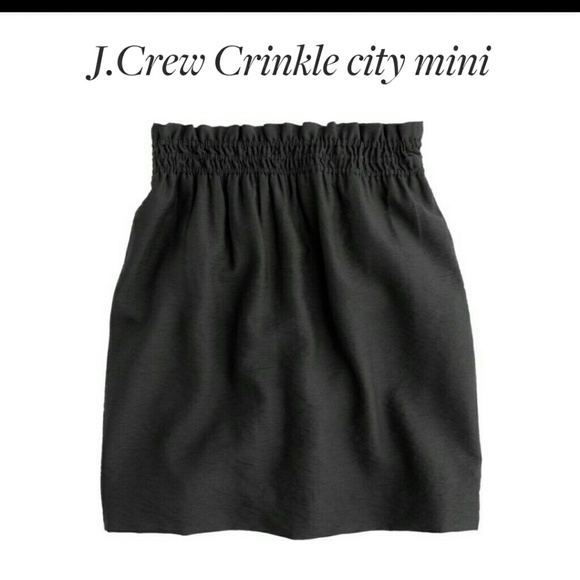 J. Crew Dresses & Skirts - J. Crew Crinkle City Mini