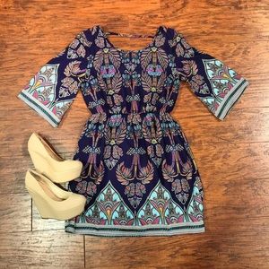 Beautiful Large Navy dress. Never been worn.