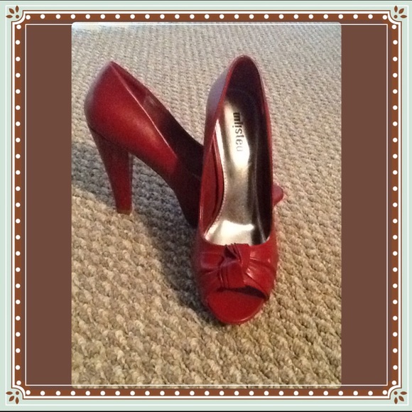 Unlisted Shoes - Red Heels 💞NOT FOR SALE💞
