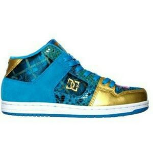 DC Shoe Co. Blue Sneakers