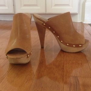 Tan Wedges