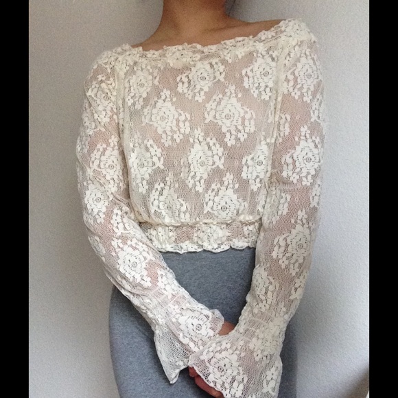 Lace Crop TOP - Picture 2 of 2
