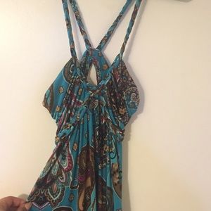 Long S-Twelve summer dress