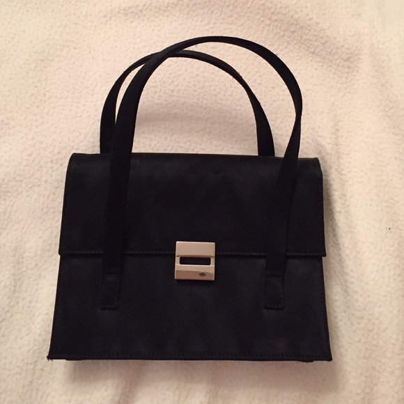 Black sacks fifth avenue evening bag
