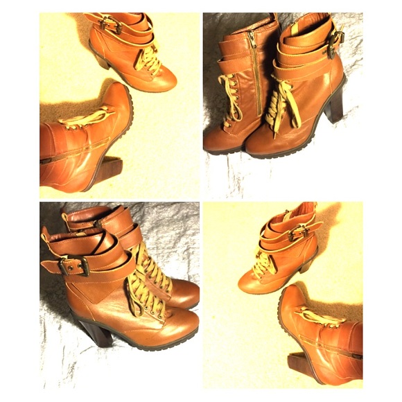 Tan Booties