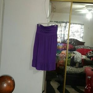 Slveeles purple top or can be a skrit