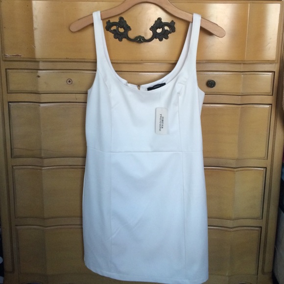 Brand new faux leather mini dress!