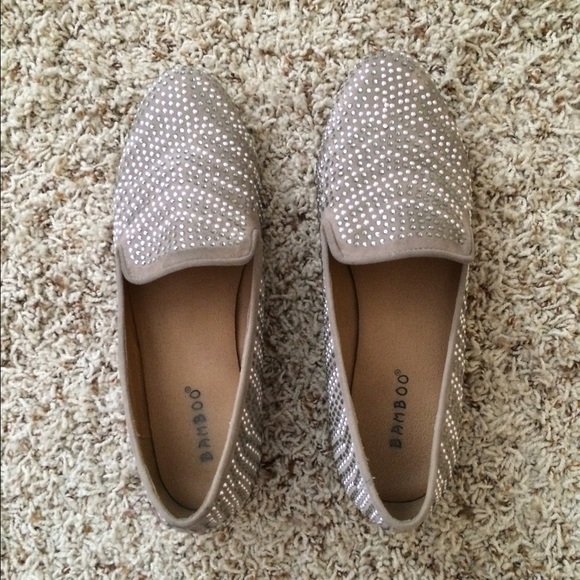 Sparkly loafer!