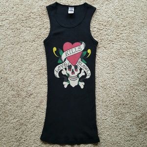 Ed Hardy Love Kills Tank Top