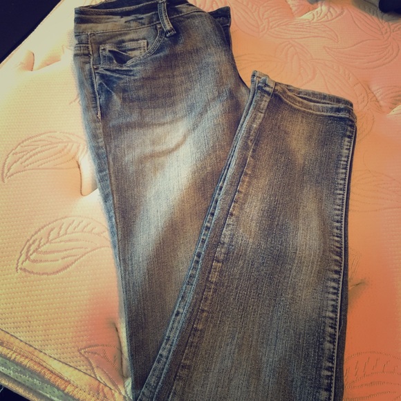 Brand new Zanadi blue jeans with white face