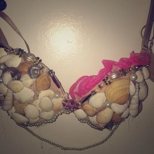 Mermaid shell Bra