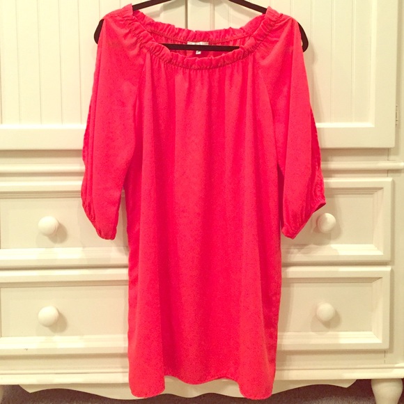 Bright Red/Orange Dress