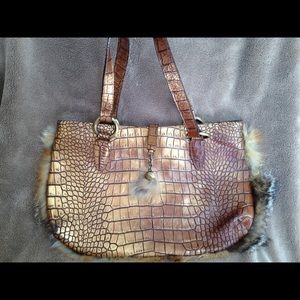Claudia Firenze Genuine Leather with fur trim