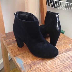 Urban Outfitters faux suede booties