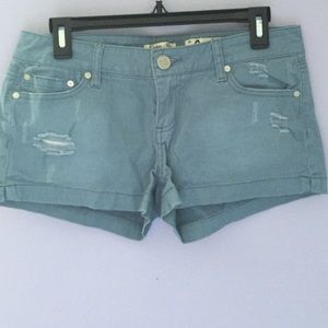 Light blue shorts