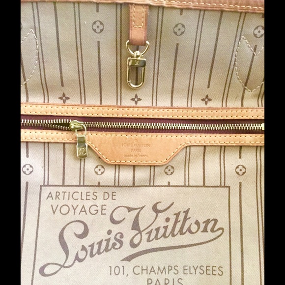Authentic Louis Vuitton Neverfull monogram MM - Picture 4 of 4