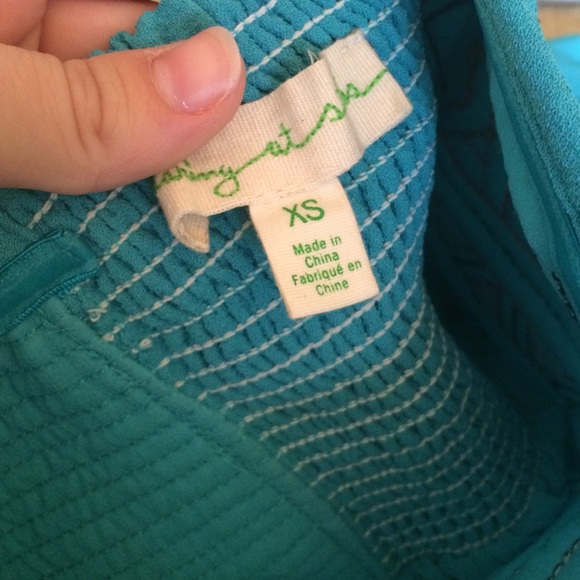 UO embroidered strapless mini dress - Picture 3 of 3