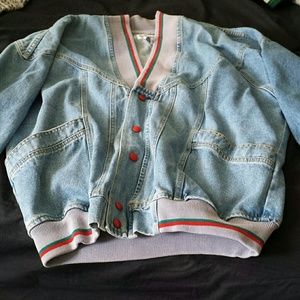 FLASHBACK puffy jean jacket