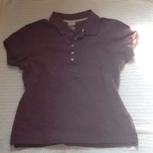 L.L. Bean Lilac Purple Polo Shirt L.L. Bean Lilac Purple Polo Shirt