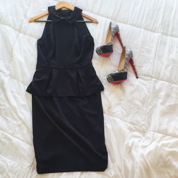 BCBGMaxAzria Dresses & Skirts - BCBGMaxAzaria Peplum Dress