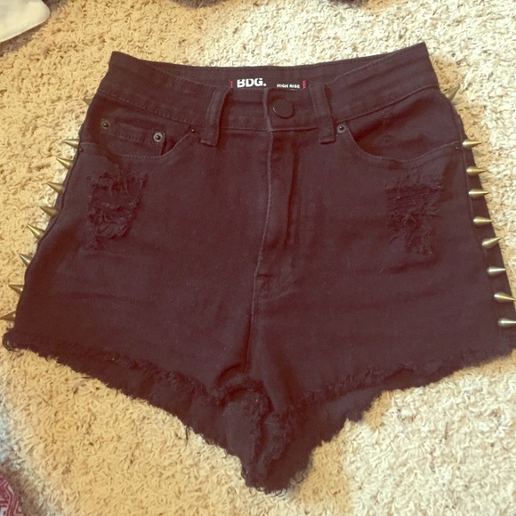 BDG studded shorts