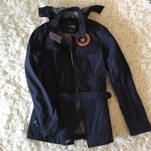 North Face Belted Rain Jacket