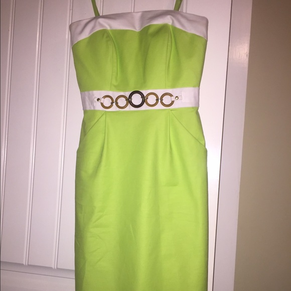 Antonio Melani Dress in Lime