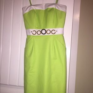 Antonio Melani Dress in Lime