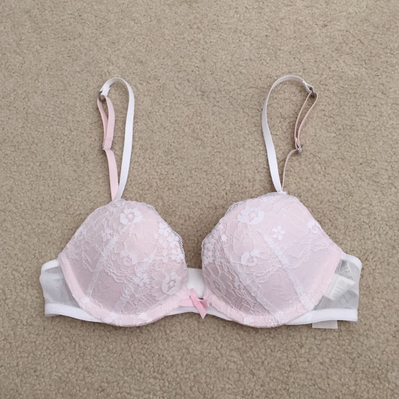 Lace Push-up Bra Light Pink
