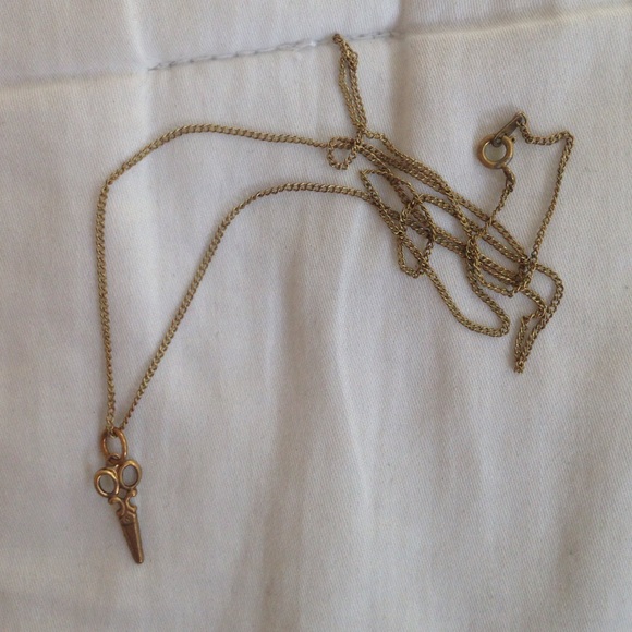 Scissor Pendant Necklace