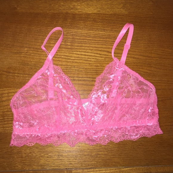 Pink bralette